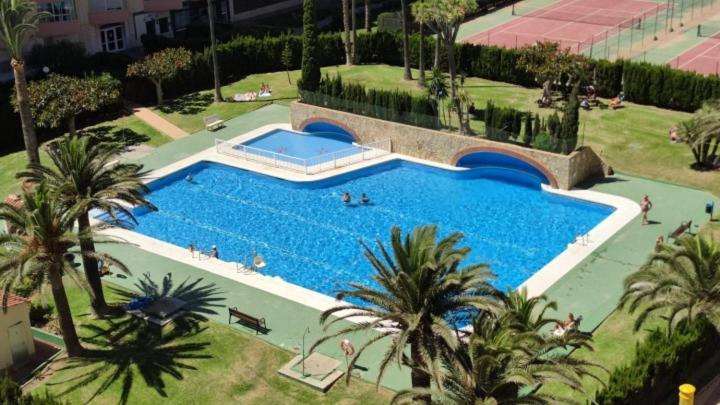 Estudio Torrox Playa- Vistas Al Mar Y Piscina Exterior photo